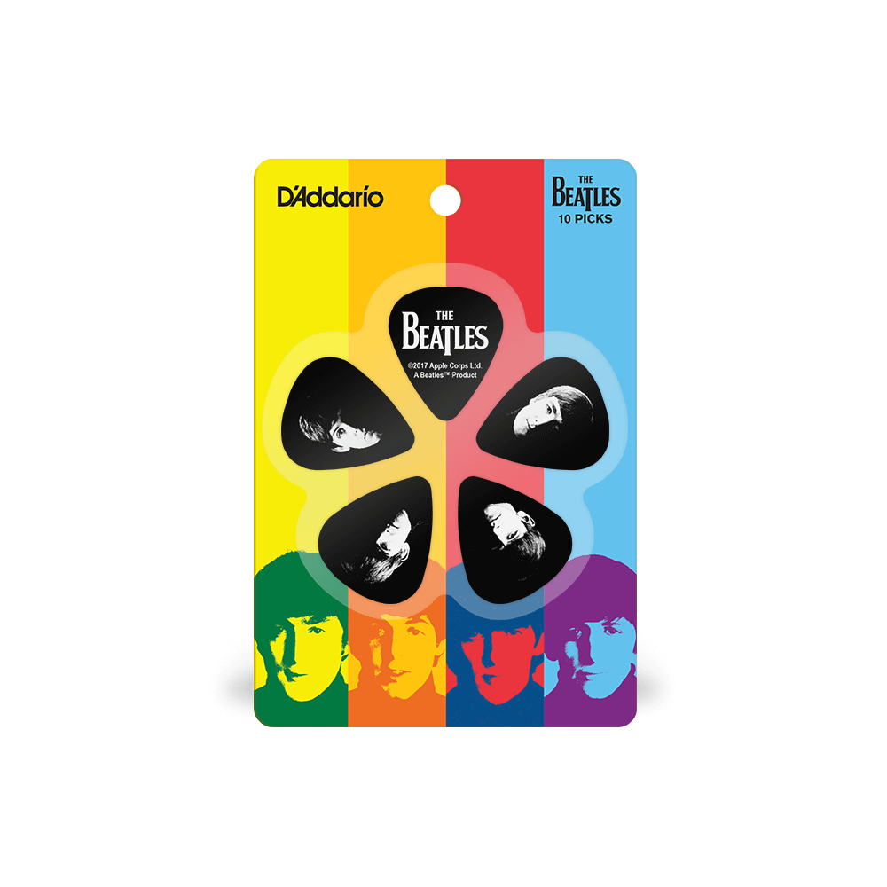 Phím Gảy Đàn Guitar D'Addario Beatles, Meet The Beatles, 10 pack, Medium-Mai Nguyên Music