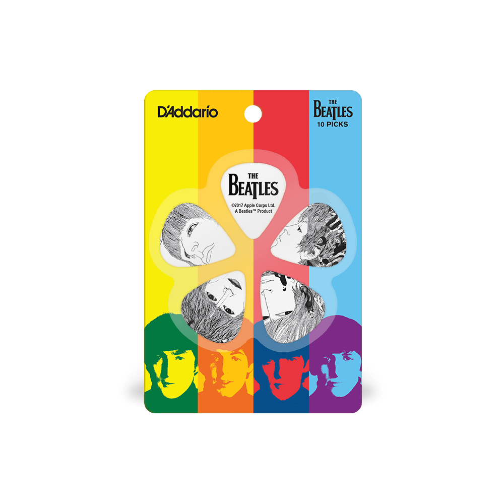 Phím Gảy Đàn Guitar D'Addario Beatles, Revolver, 10 pack, Thin-Mai Nguyên Music