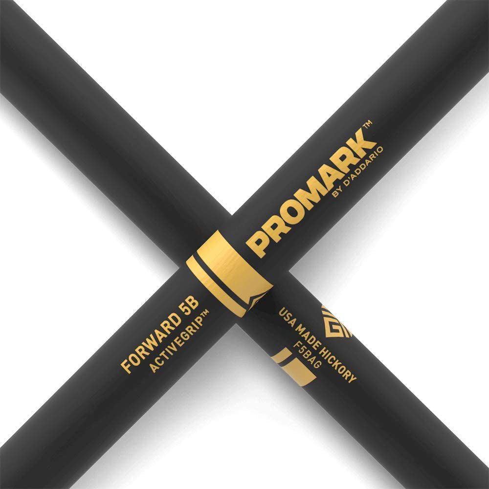 Promark F5BAG Forward 5B ActiveGrip Acorn Wood Tip Drumstick-Mai Nguyên Music