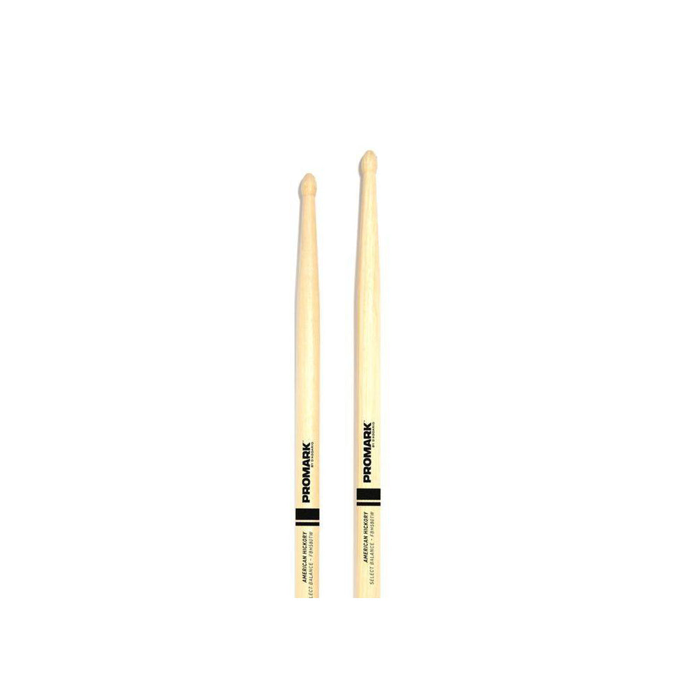 Promark FBH580TW Forward 55A.580 Hickory Tear Drop Drumsticks, Wood Tip-Mai Nguyên Music
