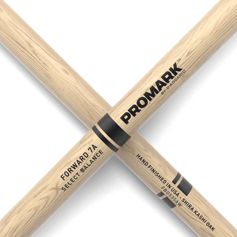 Promark FBO565AW Shira Kashi Oak Forward 5A Drumstick, Wood Tip-Mai Nguyên Music