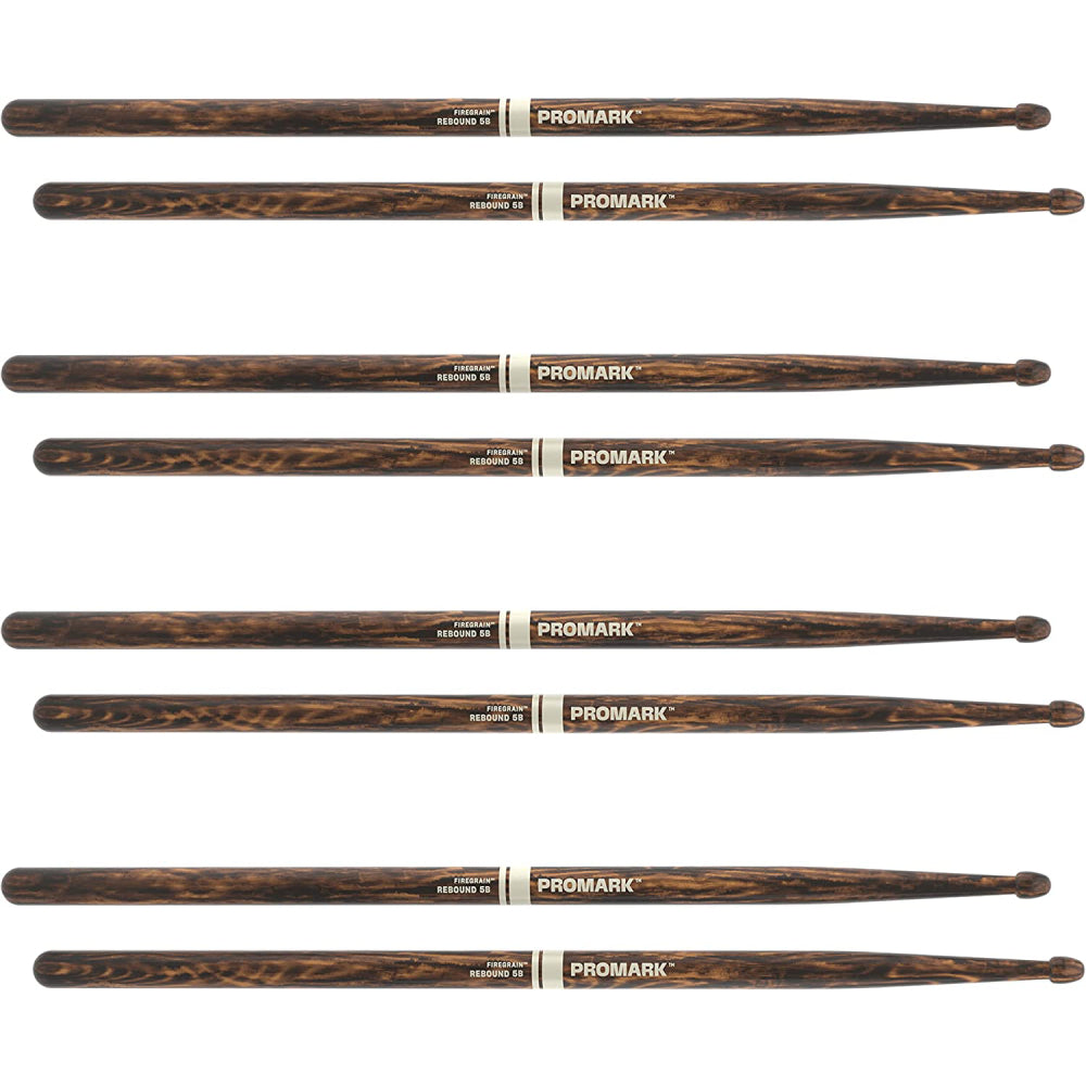 Promark R5BFG-4P Rebound 5B FireGrain Drumstick (4pairs)-Mai Nguyên Music