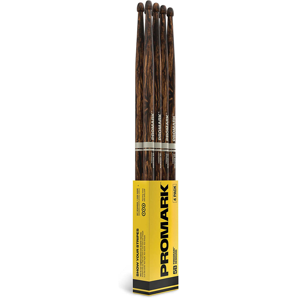 Promark R5BFG-4P Rebound 5B FireGrain Drumstick (4pairs)-Mai Nguyên Music