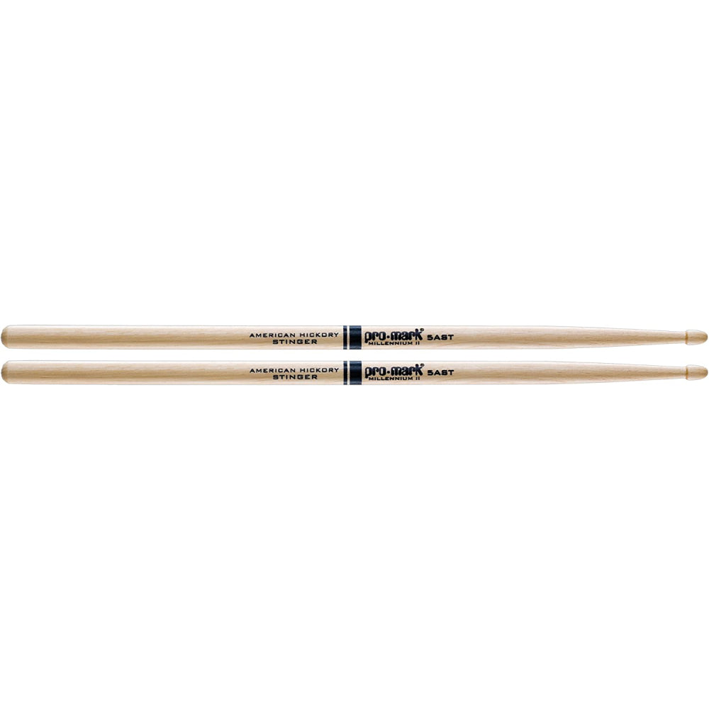 Promark TX5ASTW Hickory 5AST Stinger Drumsticks, Wood Tip-Mai Nguyên Music