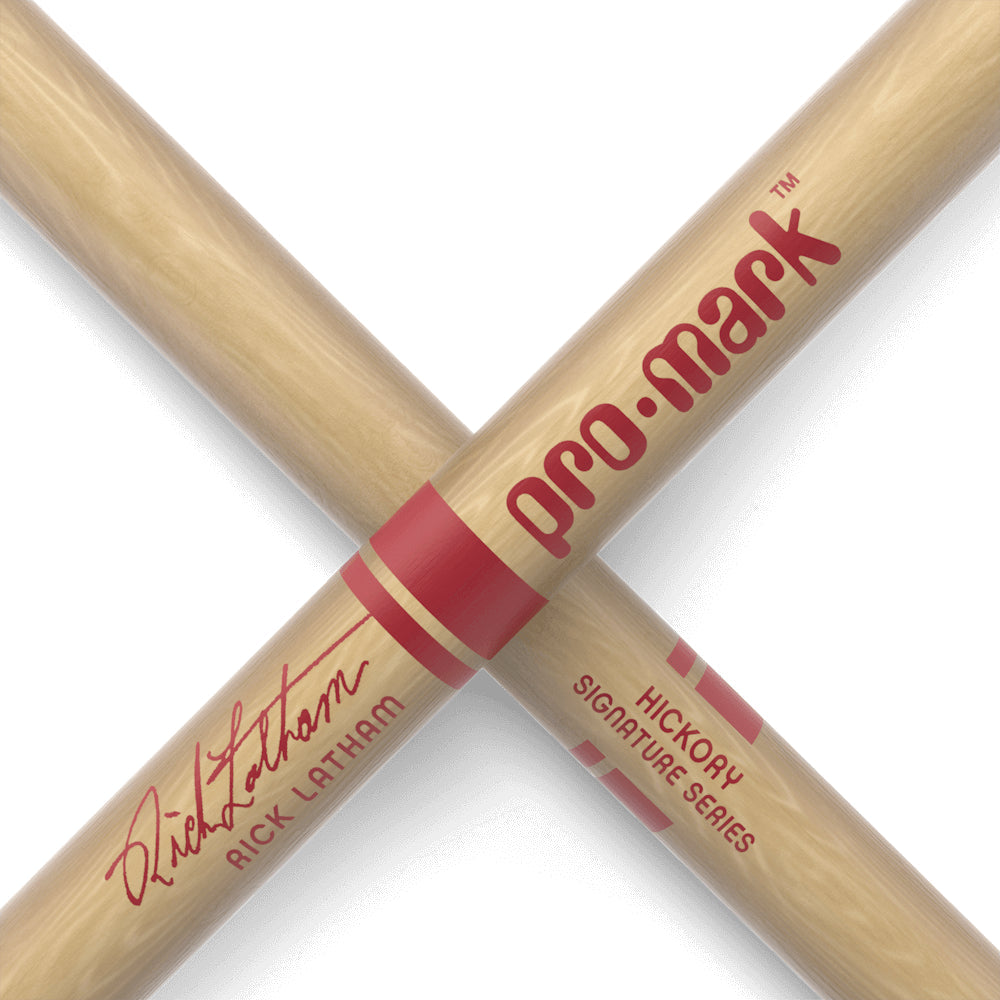 Promark TX717W Hickory 717 Rick Latham Drumsticks, Wood Tip-Mai Nguyên Music