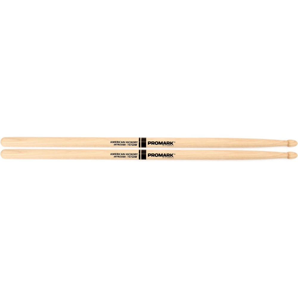 Promark TX720W Hickory 720 Intruder Drumsticks, Wood Tip-Mai Nguyên Music