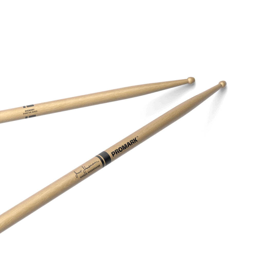 Promark TX721W Hickory 721 Marco Minnemann Drumsticks, Wood Tip-Mai Nguyên Music