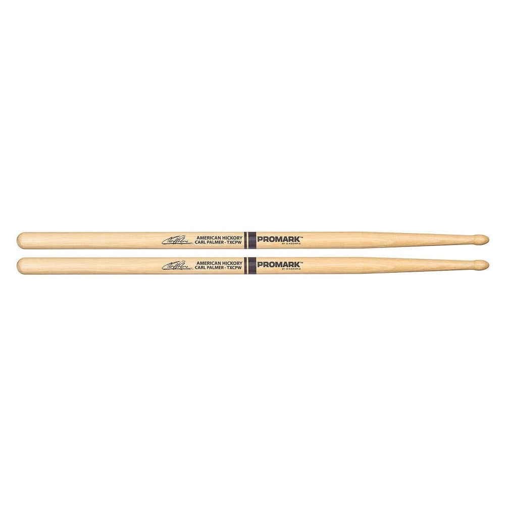 Promark TXCPW Hickory CP Carl Palmer Drumsticks, Wood Tip-Mai Nguyên Music