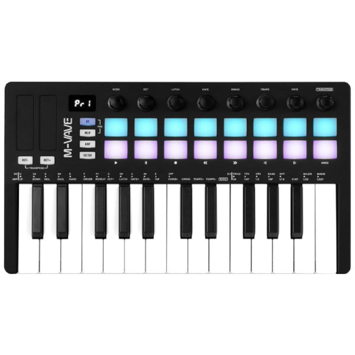 MIDI Keyboard Controller M-VAVE SMK25 II MK3