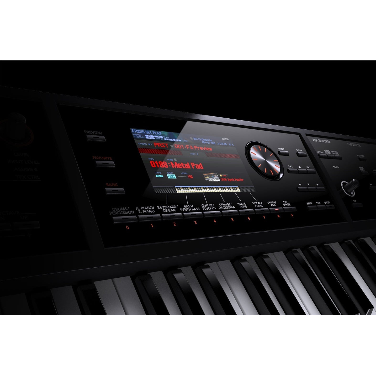 Synthesizer Music Workstation Roland FA-07-Mai Nguyên Music