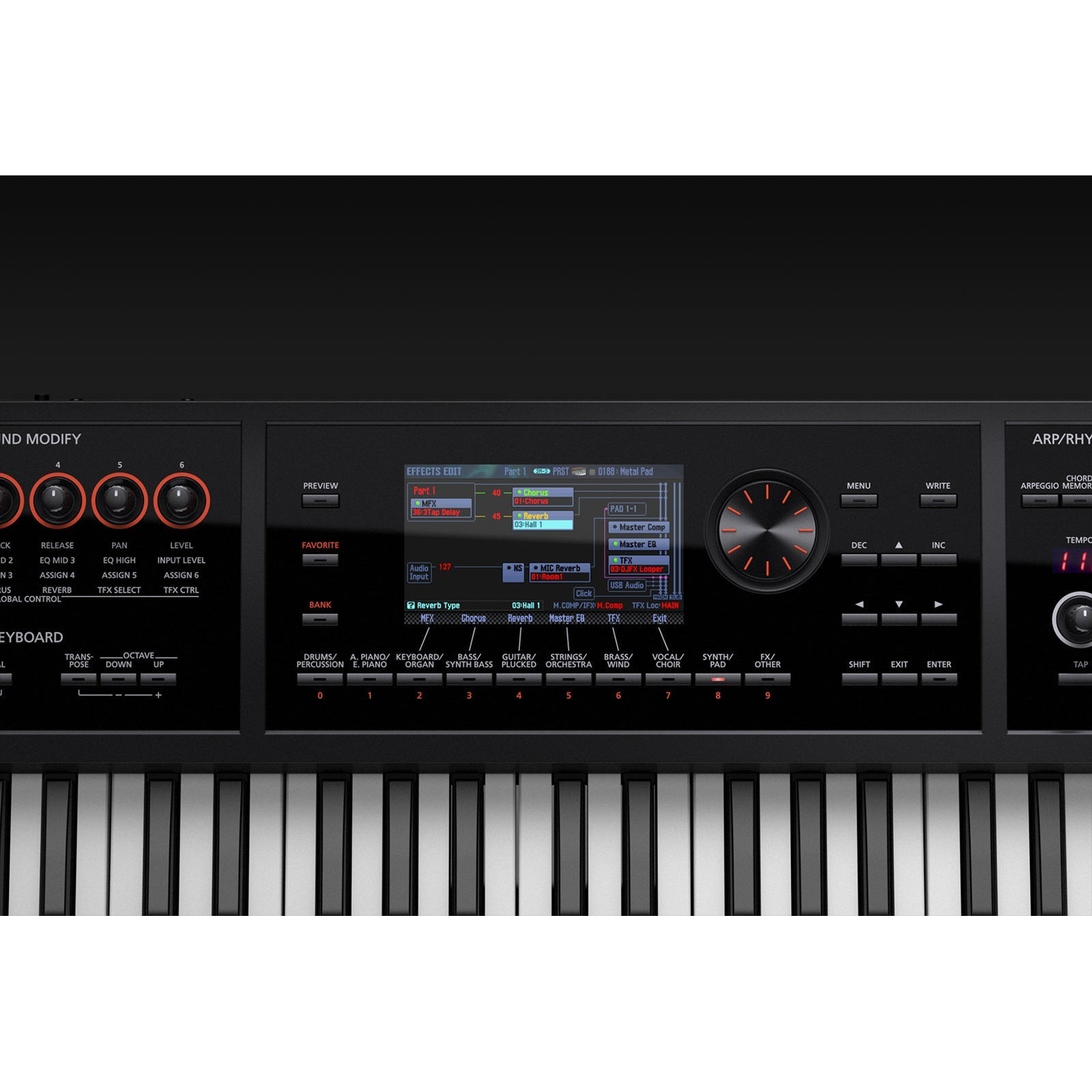 Synthesizer Music Workstation Roland FA-07-Mai Nguyên Music