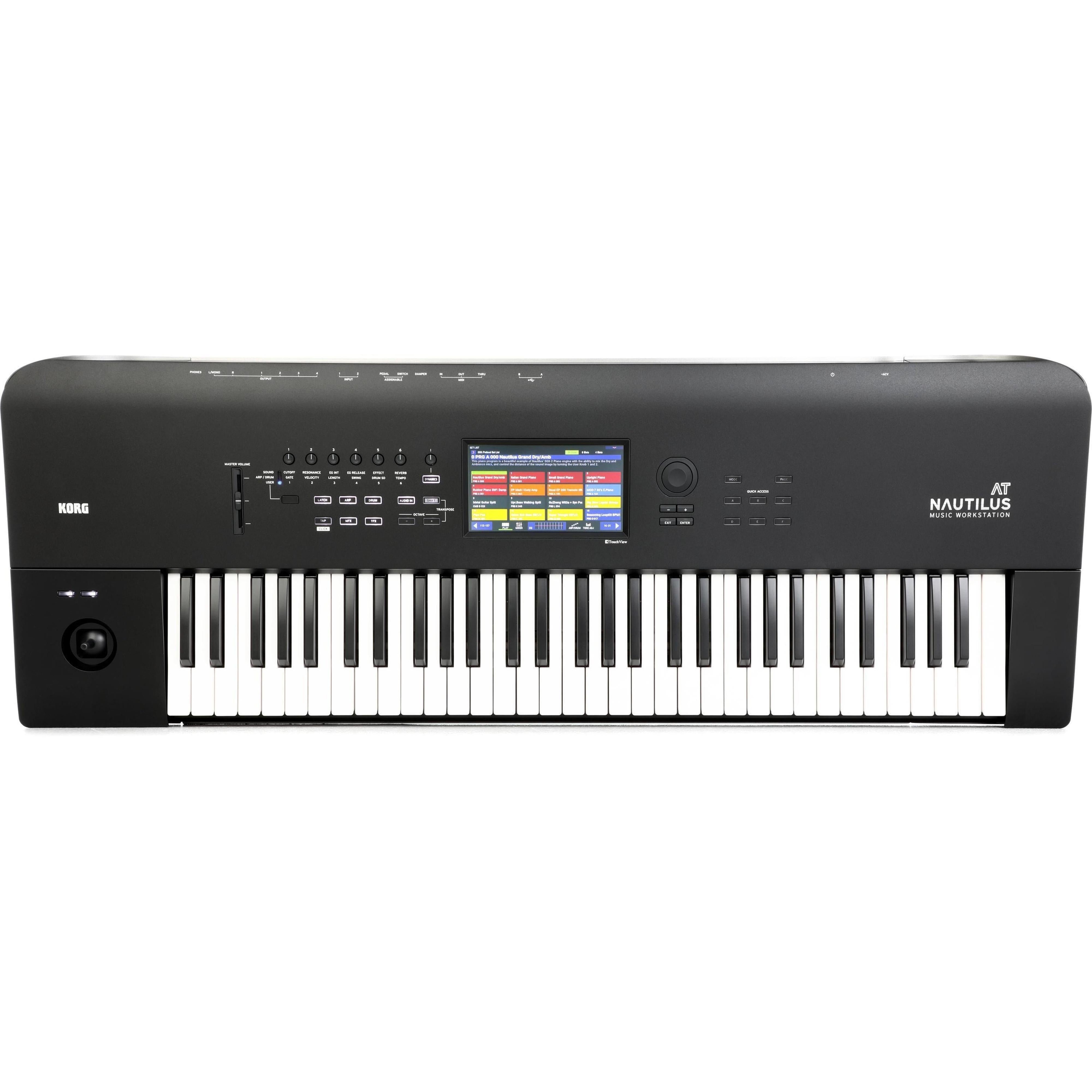 Đàn Synthesizer Workstation Korg Nautilus 61AT 61-Phím w/Aftertouch-Mai Nguyên Music