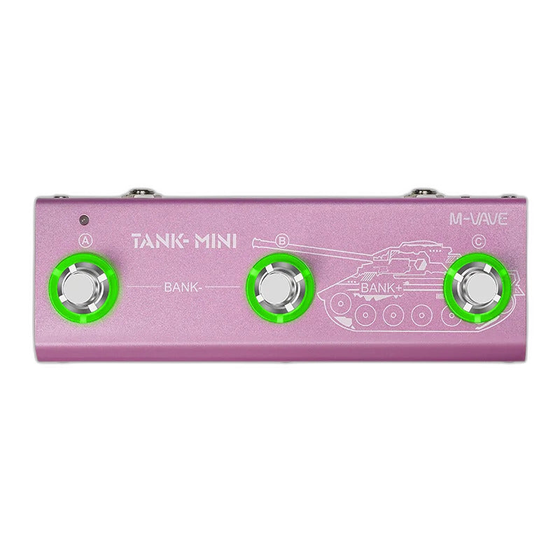 Pedal Guitar Multi Effects M-Vave Tank Mini