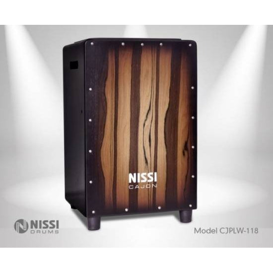 Trống Cajon Nissi CJPLW-118-Mai Nguyên Music