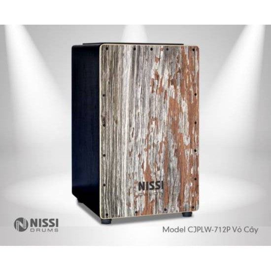 Trống Cajon Nissi CJPLW-712P-Mai Nguyên Music