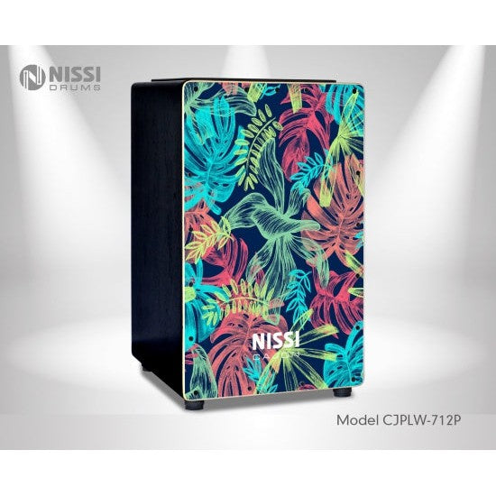 Trống Cajon Nissi CJPLW-712P UV-Mai Nguyên Music