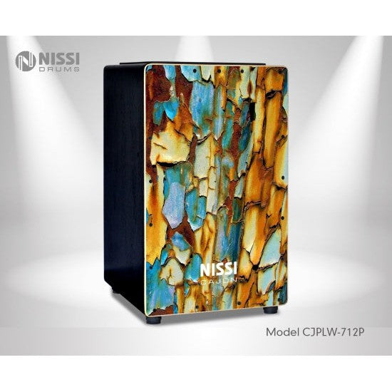 Trống Cajon Nissi CJPLW-712P UV-Mai Nguyên Music