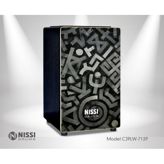 Trống Cajon Nissi CJPLW-712P UV-Mai Nguyên Music