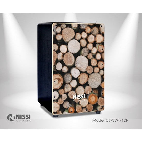 Trống Cajon Nissi CJPLW-712P UV-Mai Nguyên Music