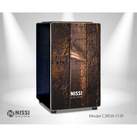 Trống Cajon Nissi CJPLW-712P UV-Mai Nguyên Music