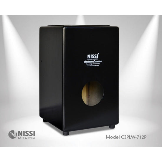 Trống Cajon Nissi CJPLW-712P Vỏ Cây-Mai Nguyên Music