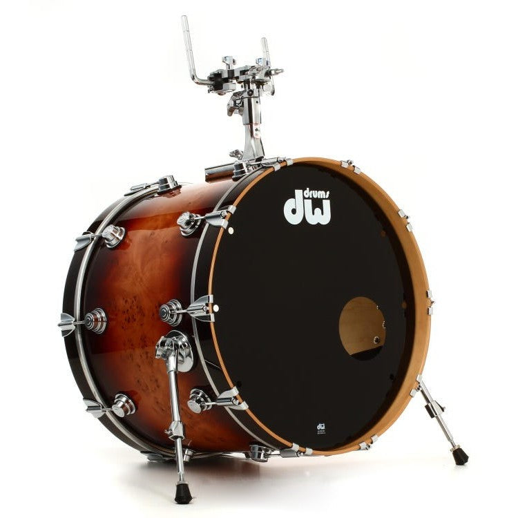 Trống Cơ DW Collector's Jazz Series 5-Pcs Shell Pack - Deep Rich Red Burst over Exotic Mapa Burl-Mai Nguyên Music