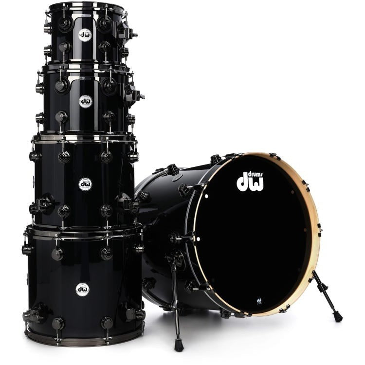 Trống Cơ DW Collector's Series 6-Pcs Shell Pack - Gloss Black FinishPly-Mai Nguyên Music