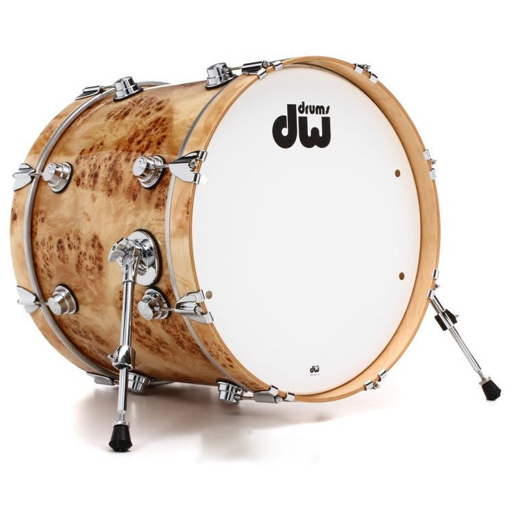 Trống Cơ DW Collector's Series Jazz Exotic 4-Pcs Shell Pack 20" Bass Drum - Natural Mapa Burl-Mai Nguyên Music