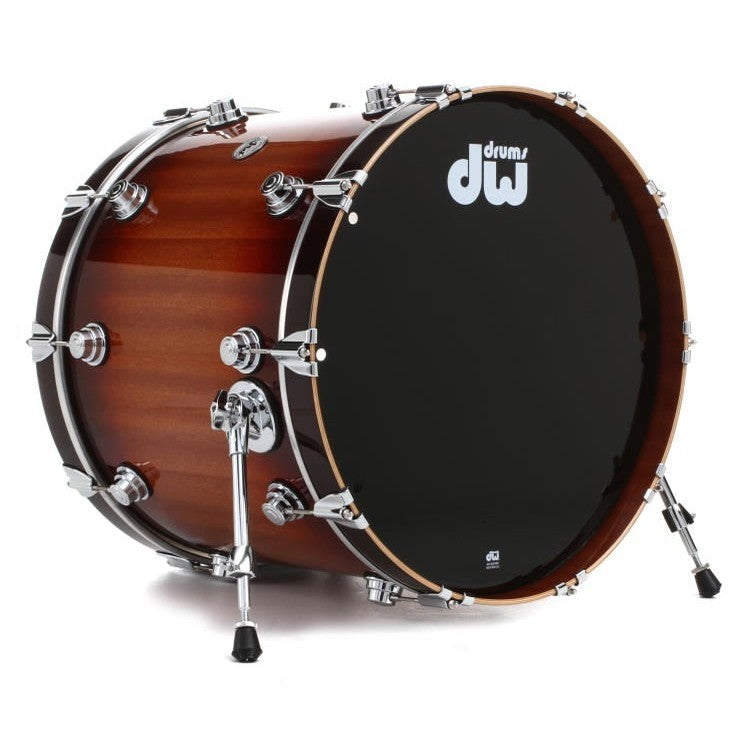 Trống Cơ DW Collector's Series Lacquer Cherry/Mahogany 5-Pcs Shell Pack - Natural to Rich Red Burst-Mai Nguyên Music