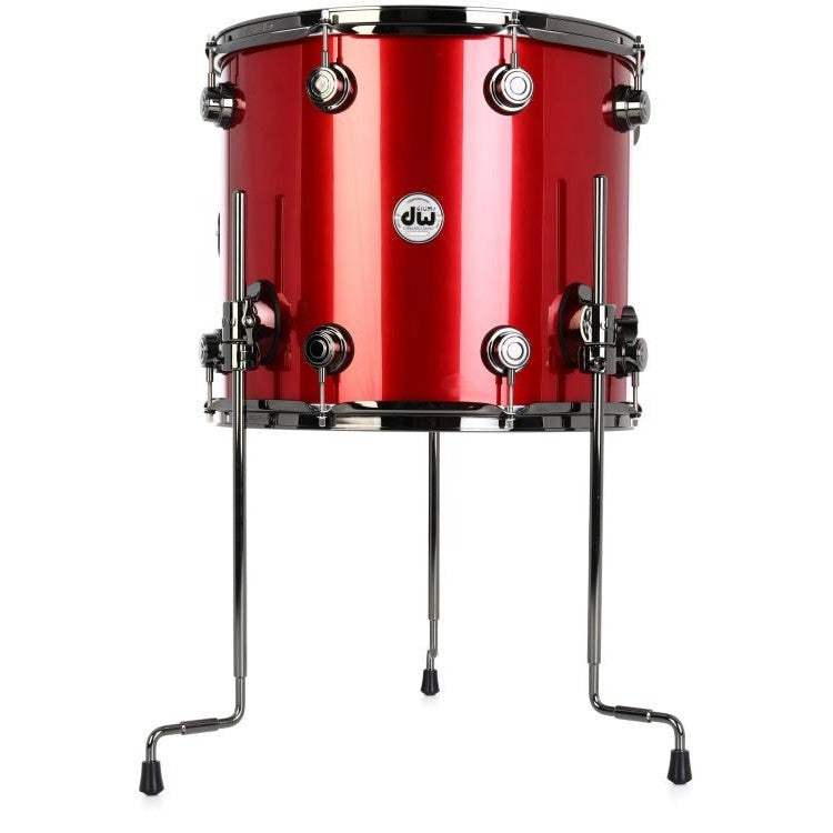 Trống Cơ DW Collector's Series Maple 5-Pcs Shell Pack - Red Anodized Stainless Finish-Mai Nguyên Music