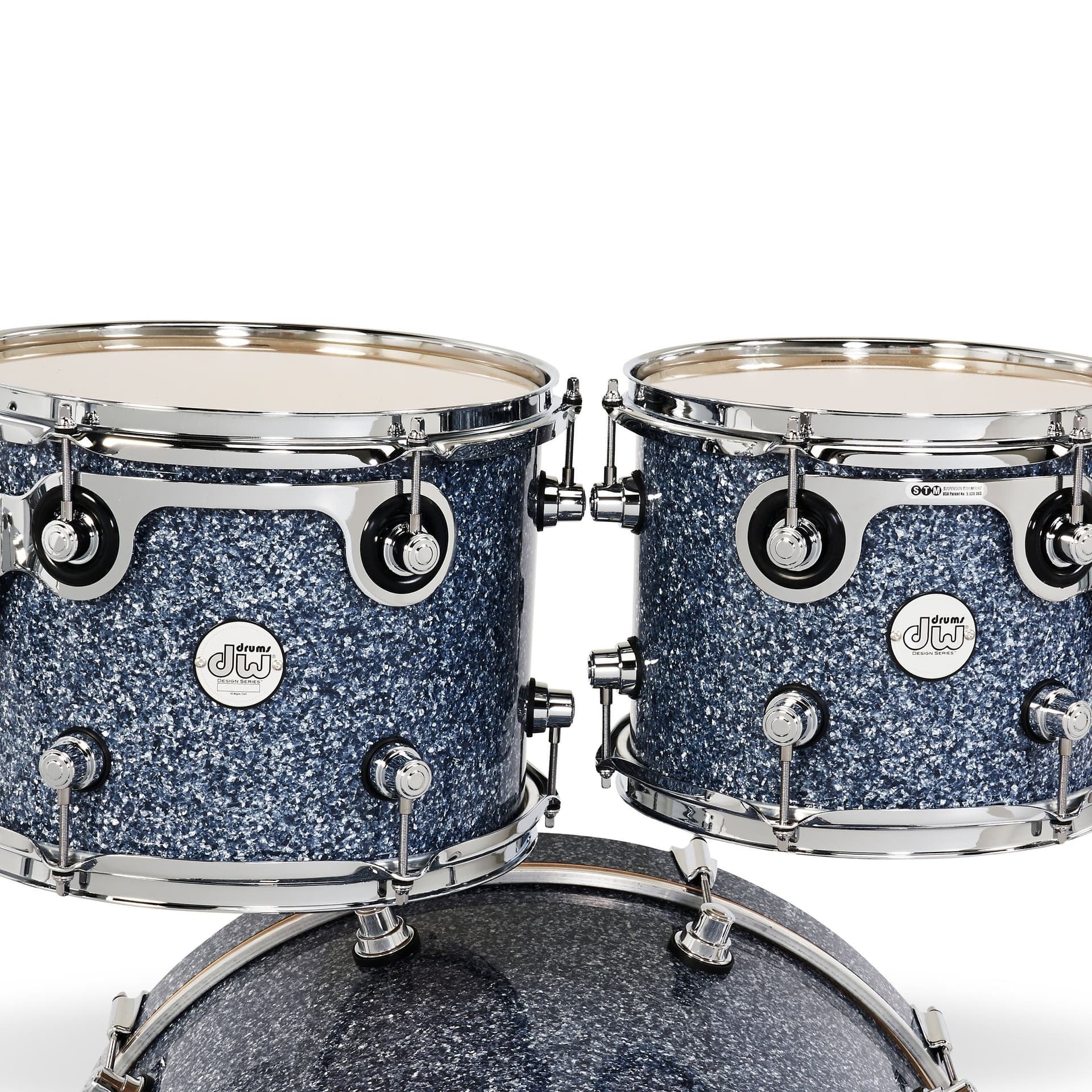 Trống Cơ DW Design Series 4-Pcs Shell Pack - Blue Granite, Limited Finish-Mai Nguyên Music