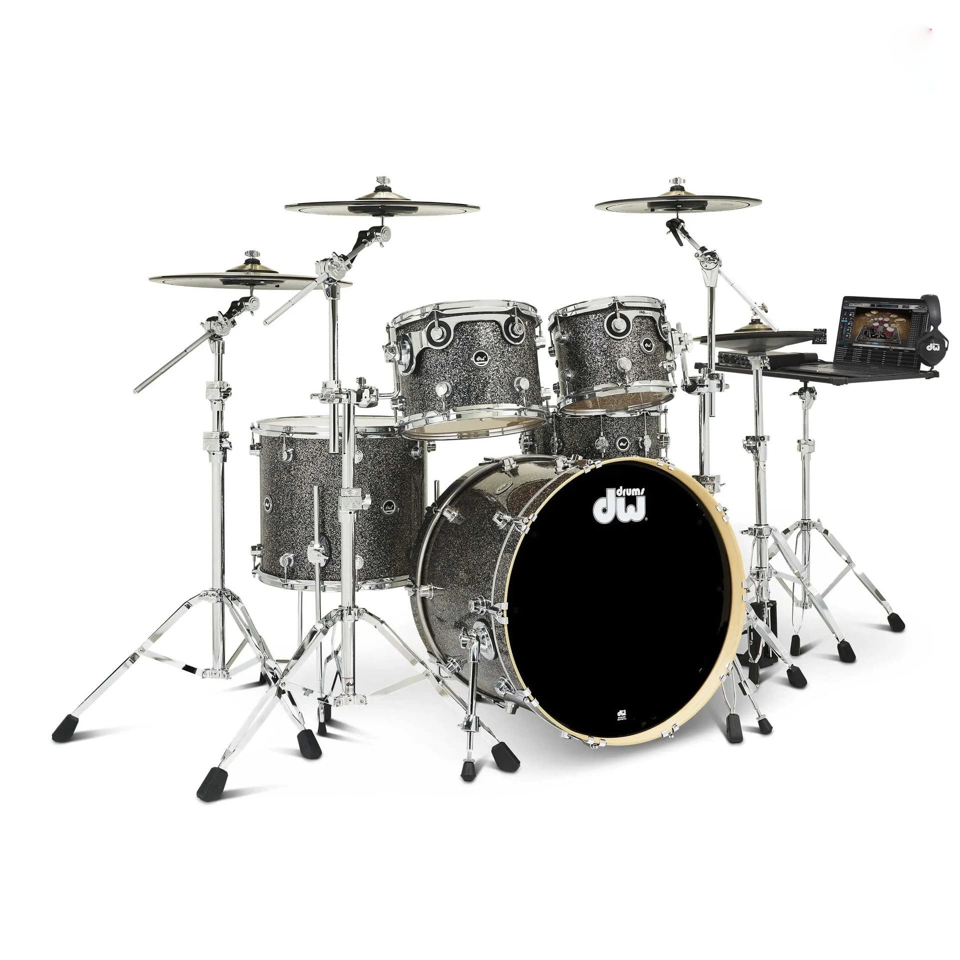 Trống Cơ DW DWe 5-Pcs Drum Kit Bundle-Mai Nguyên Music