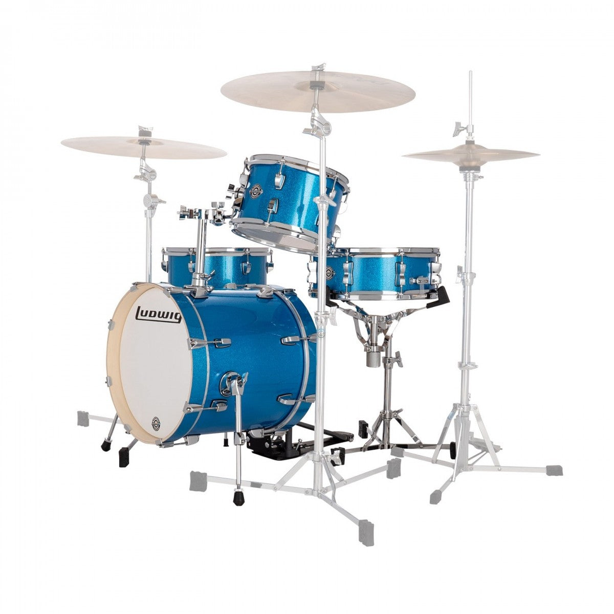 Trống Cơ Ludwig Breakbeats 4-Pc Shell Pack (16"/10"/13"/14")-Mai Nguyên Music
