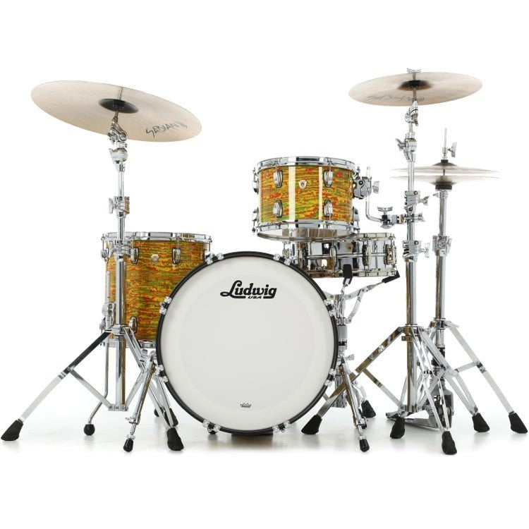 Trống Cơ Ludwig Classic Maple Downbeat 3-Pc Shell Pack (20"/10"/14")-Mai Nguyên Music