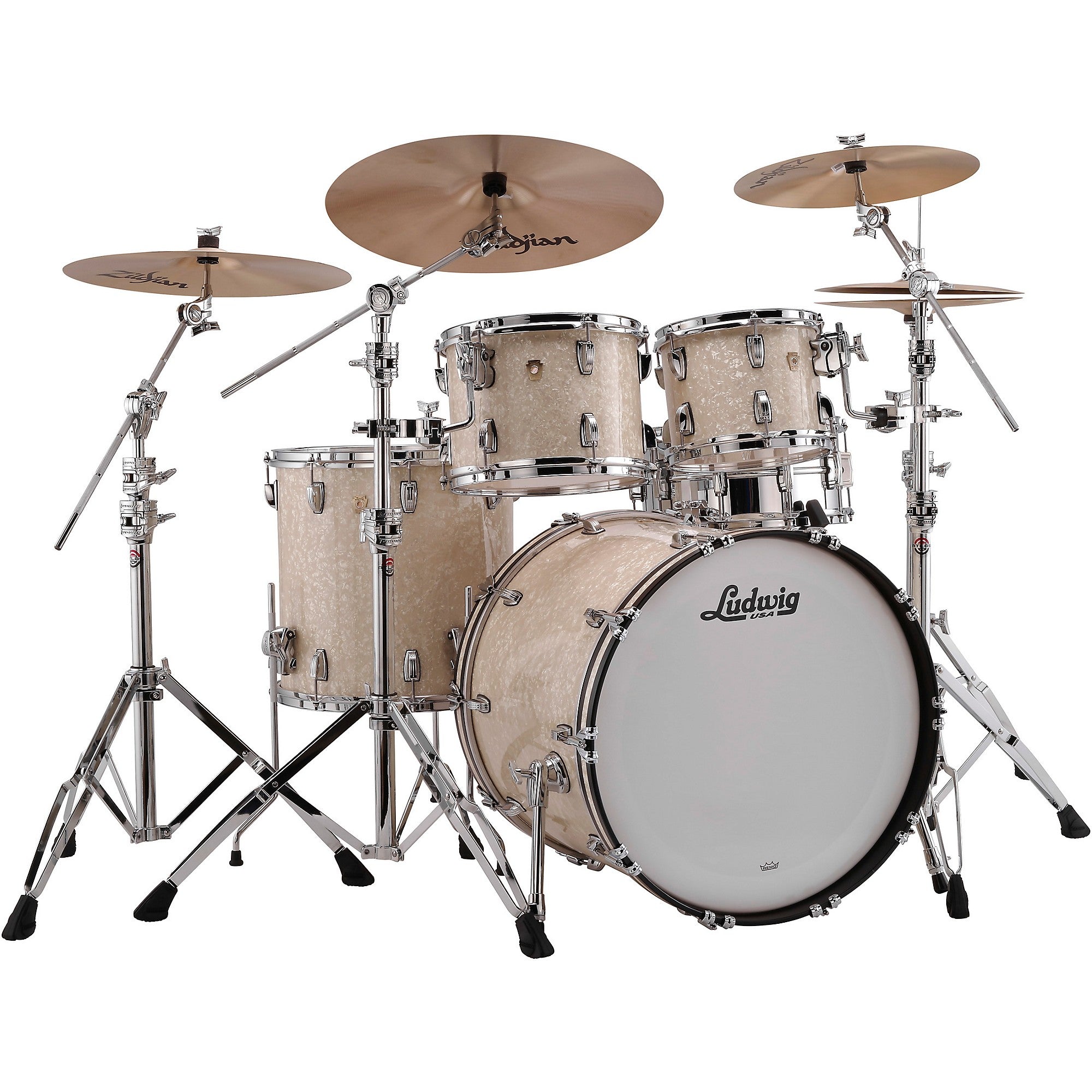 Trống Cơ Ludwig Classic Maple Mod 4-PC Shell Pack (22"/10"/12"/16")-Mai Nguyên Music