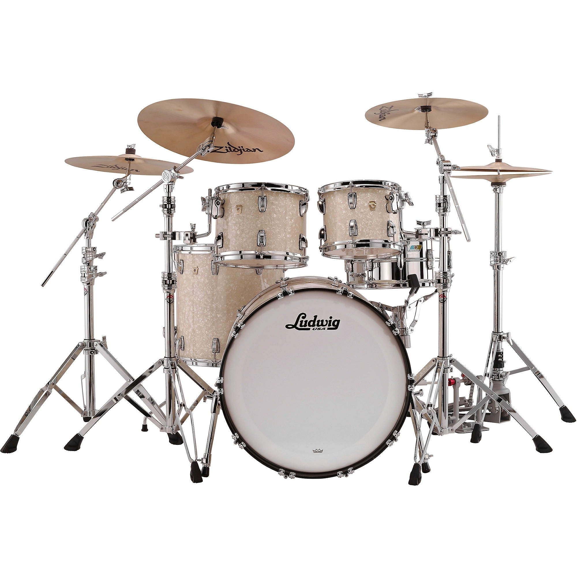 Trống Cơ Ludwig Classic Maple Mod 4-PC Shell Pack (22"/10"/12"/16")-Mai Nguyên Music