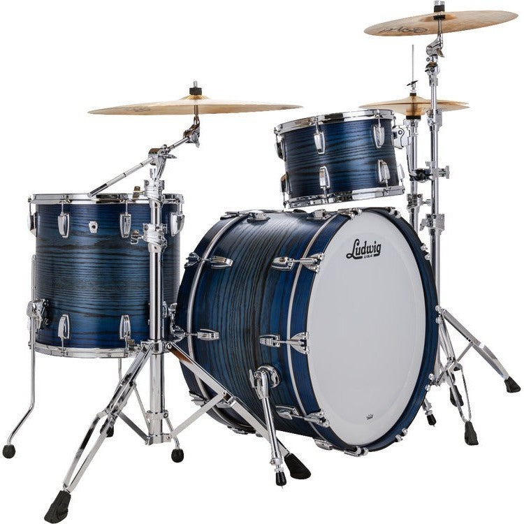 Trống Cơ Ludwig Classic Oak Pro Beat 3-Pc Shell Pack (24"/13"/16")-Mai Nguyên Music