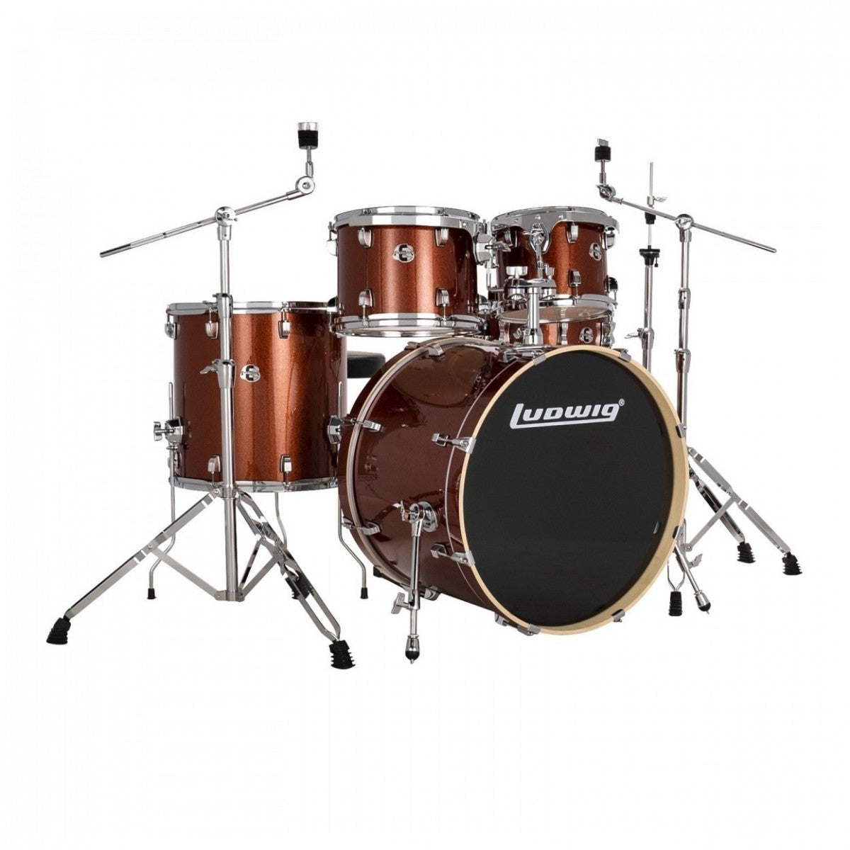 Trống Cơ Ludwig Evolution 22" 5-Pc Shell Pack w/Hardware (22"/10"/12"/14"/16")-Mai Nguyên Music