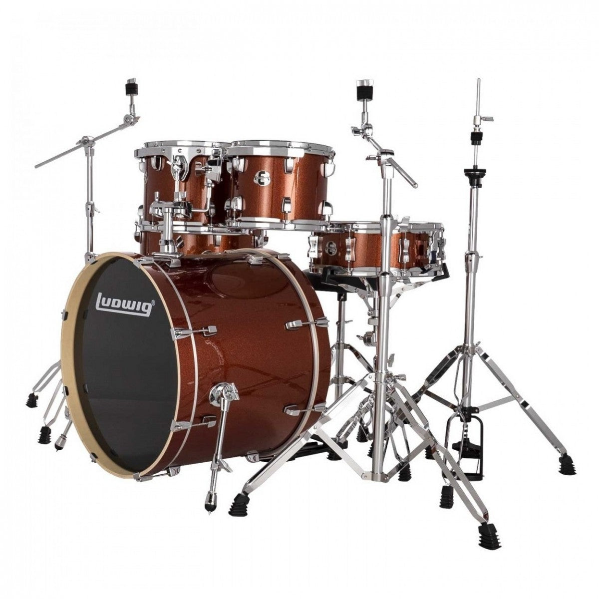 Trống Cơ Ludwig Evolution 22" 5-Pc Shell Pack w/Paiste Cymbal (22"/10"/12"/14"/16")-Mai Nguyên Music