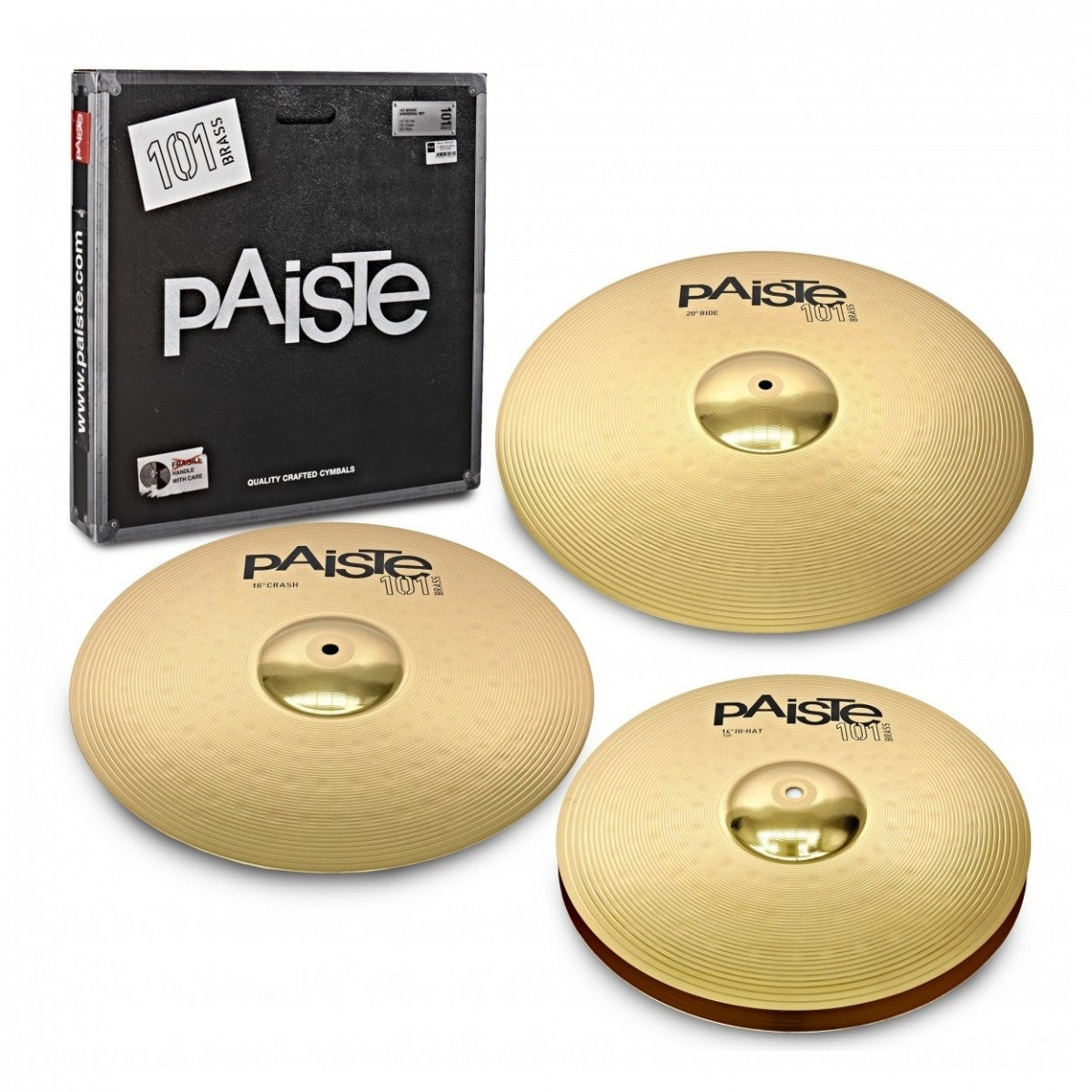 Trống Cơ Ludwig Evolution 22" 6-Pc Shell Pack w/Paiste Cymbal (22"/10"/12"/14"/14"/16")-Mai Nguyên Music