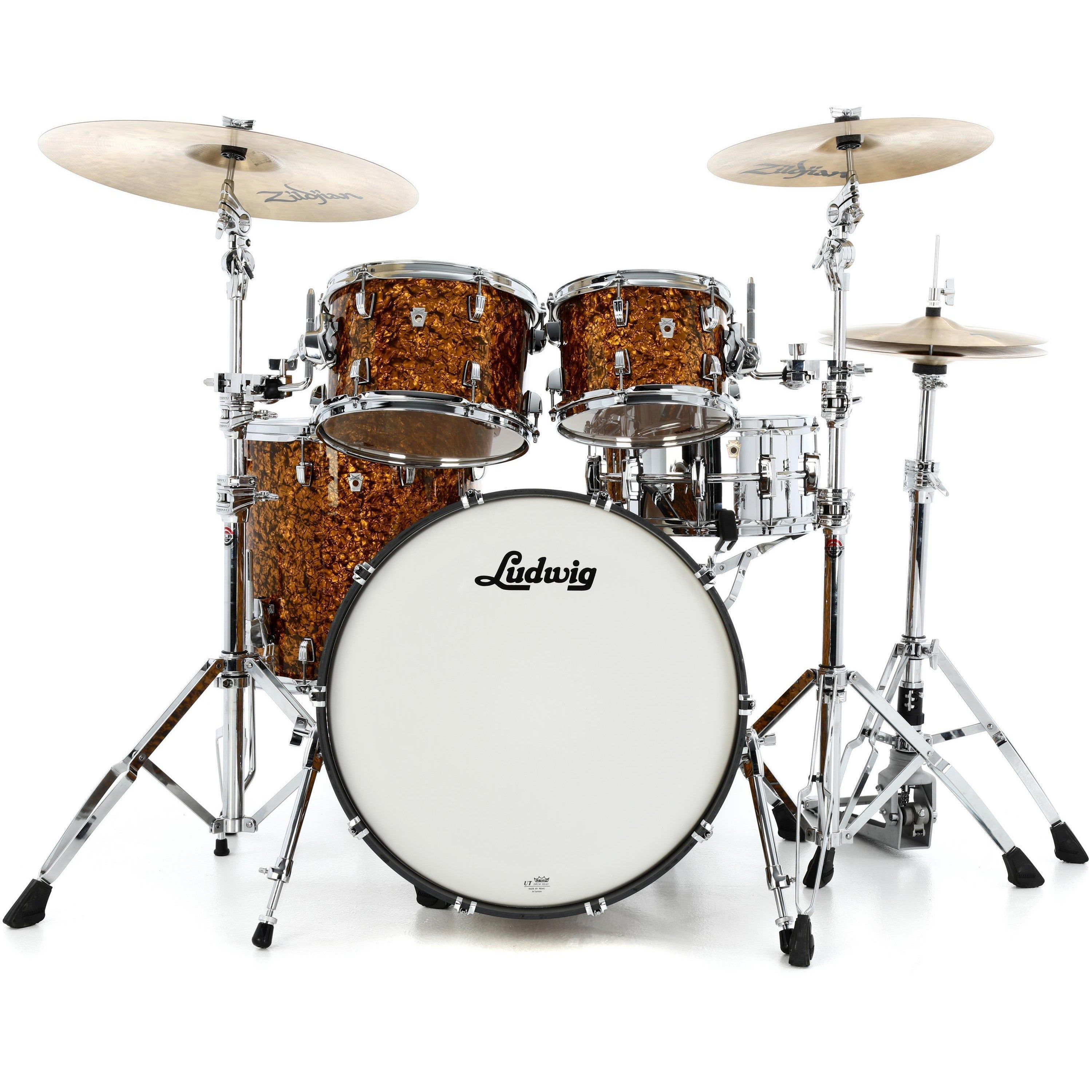 Trống Cơ Ludwig NeuSonic Mod 2 4-Pc Shell Pack (22"/10"/12"/16")-Mai Nguyên Music
