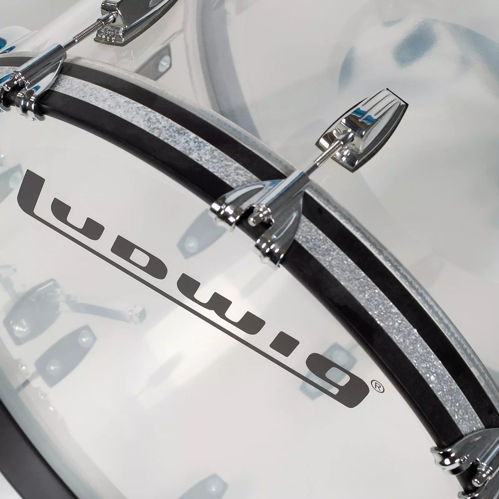 Trống Cơ Ludwig Vistalite Fab 3-Pc Shell Pack (22"/13"/16")-Mai Nguyên Music