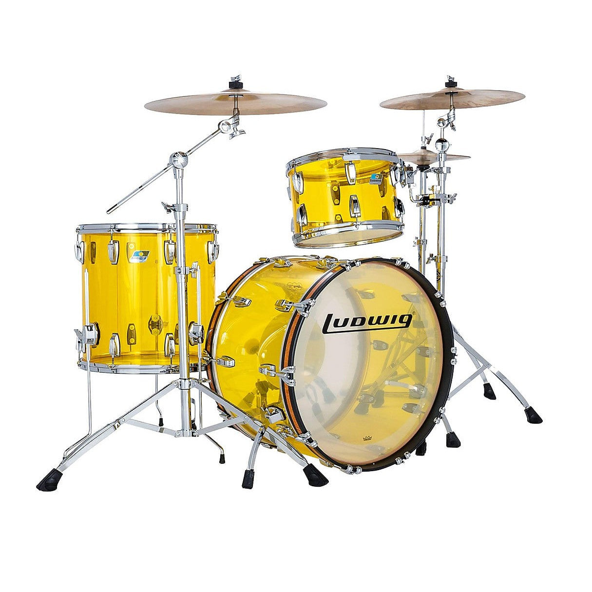 Trống Cơ Ludwig Vistalite Fab 3-Pc Shell Pack (22"/13"/16")-Mai Nguyên Music