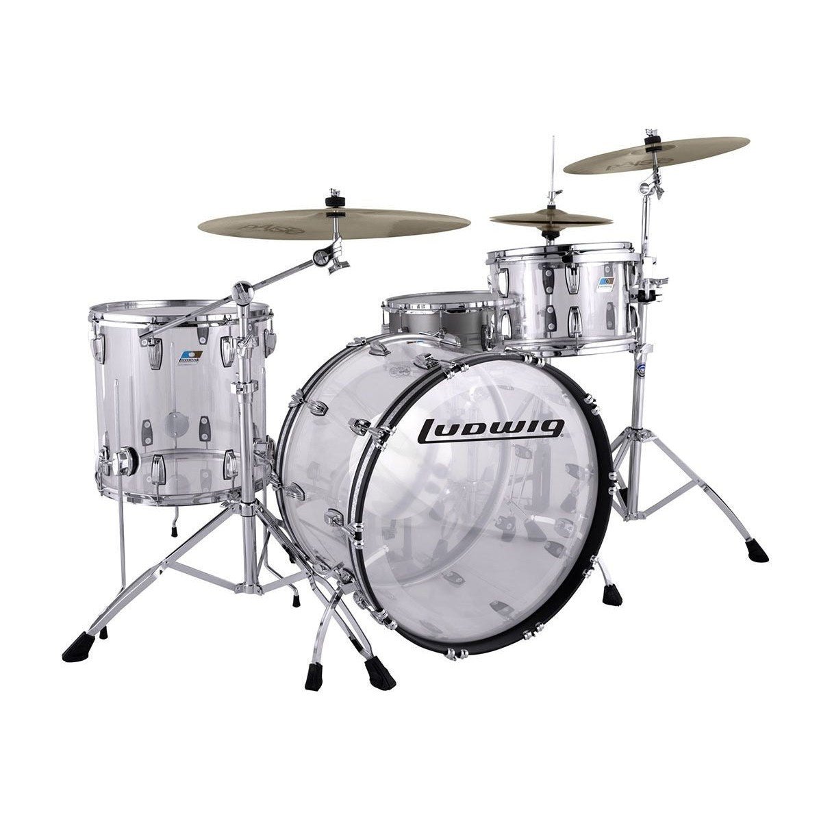 Trống Cơ Ludwig Vistalite Fab 3-Pc Shell Pack (22"/13"/16")-Mai Nguyên Music