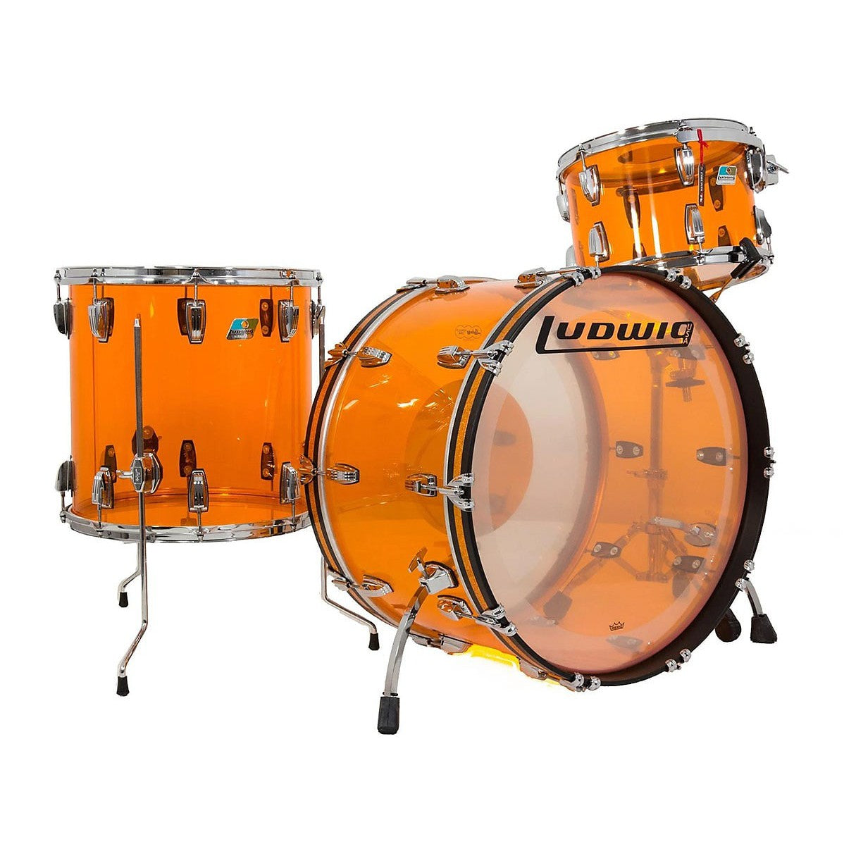 Trống Cơ Ludwig Vistalite Pro Beat 3-Pc Shell Pack (24"/13"/16")-Mai Nguyên Music