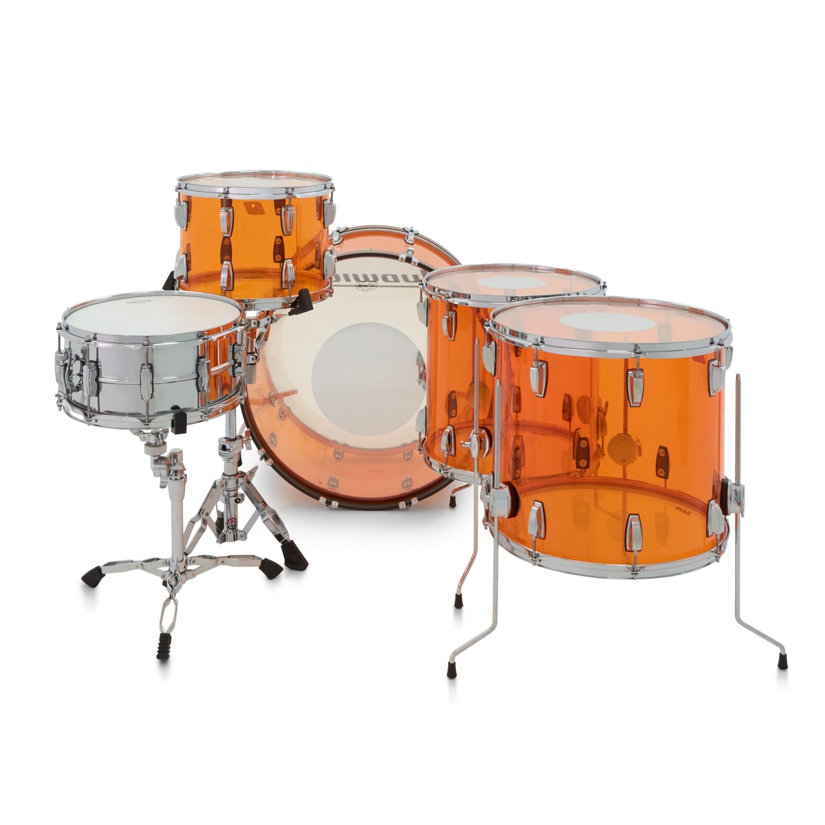 Trống Cơ Ludwig Vistalite Zep 5-Pc Shell Pack (26"/14"/14"/16"/18")-Mai Nguyên Music