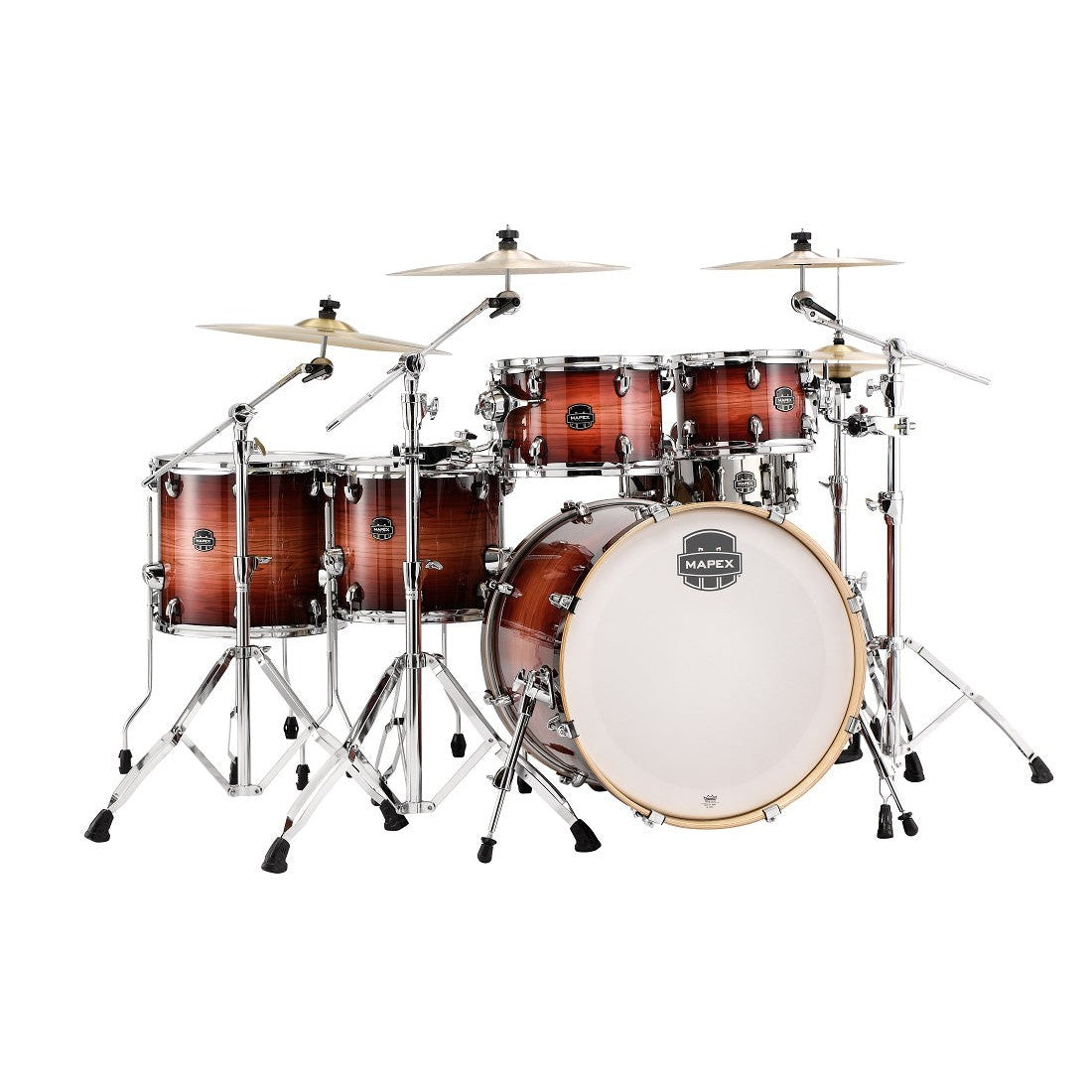 Trống Cơ Mapex AR628SFU Armory Rock Fusion 6-Pc Shell Pack (22"/10"/12"/14"/14"/16")-Mai Nguyên Music