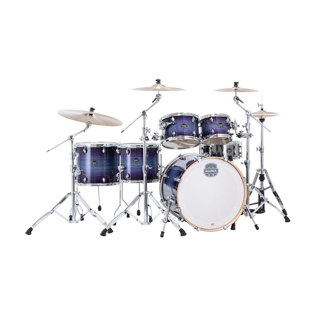 Trống Cơ Mapex AR628SFU Armory Rock Fusion 6-Pc Shell Pack (22"/10"/12"/14"/14"/16")-Mai Nguyên Music