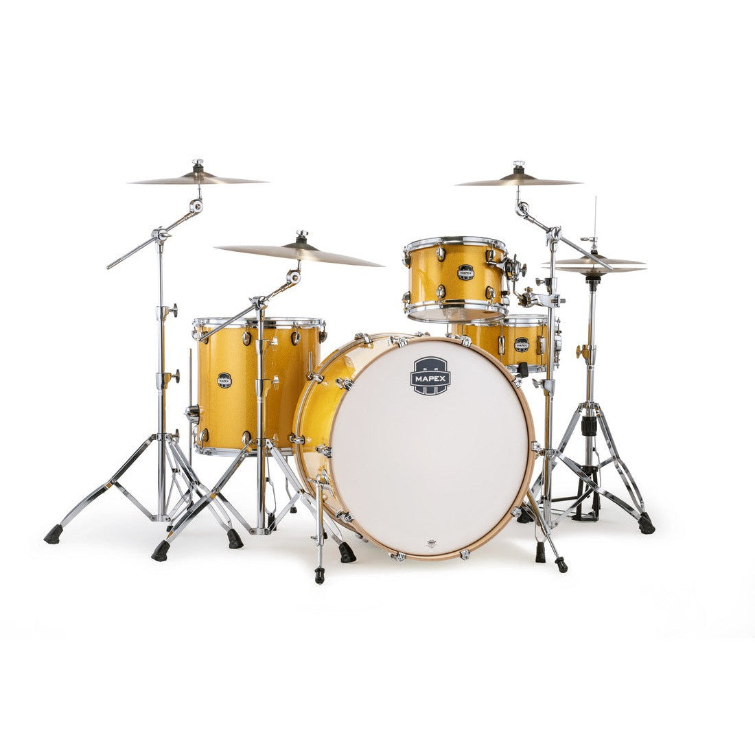 Trống Cơ Mapex MA446S Mars Birch Rock 24 4-Pc Shell Pack (24"/12"/14"/16")-Mai Nguyên Music