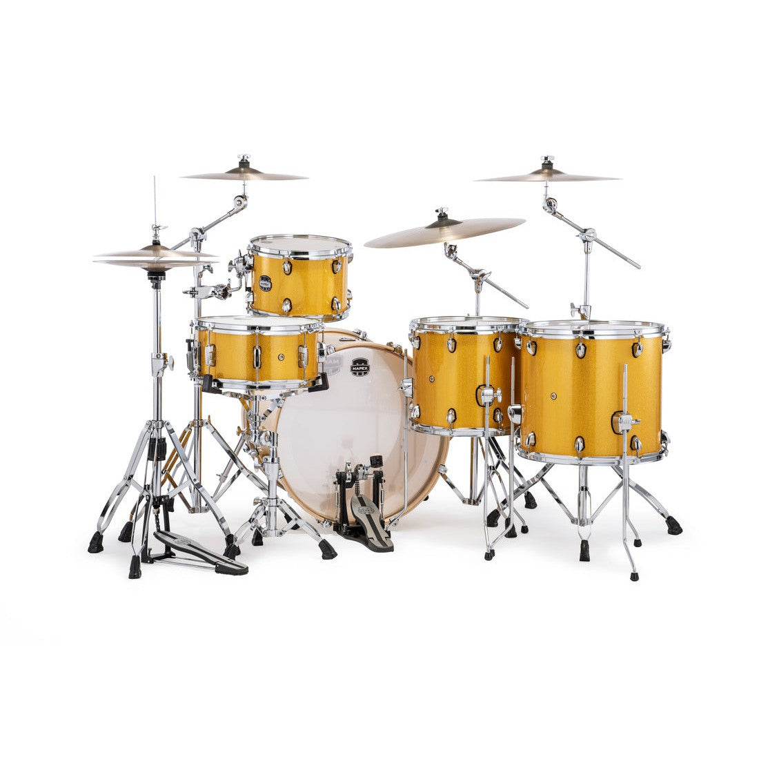 Trống Cơ Mapex MA528SF Mars Birch Crossover 5-Pc Shell Pack (22"/12"/14"/14"/16")-Mai Nguyên Music